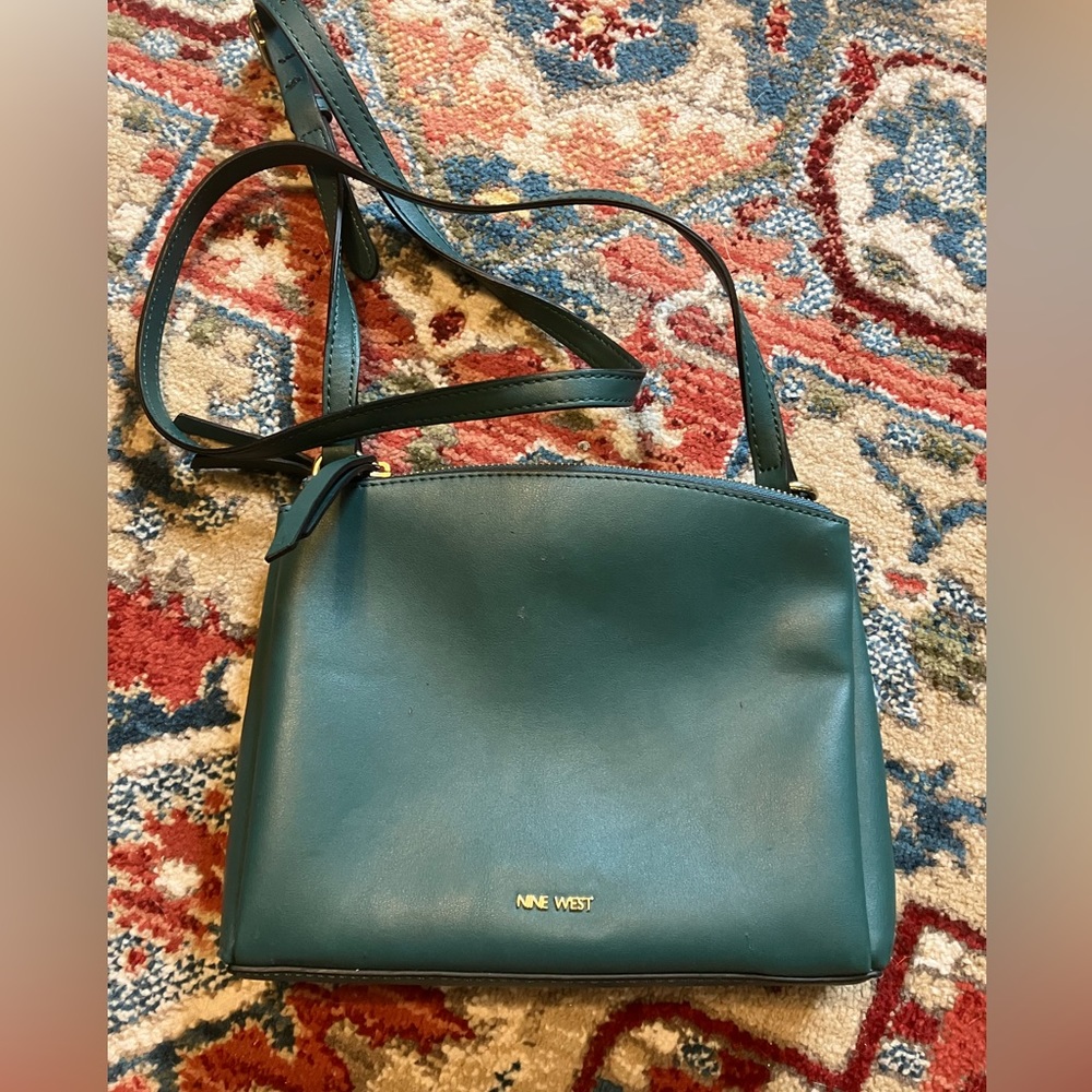 Green Nine West crossbody bag